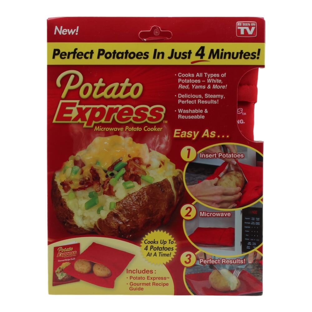 Potato Express Microwave Potato Cooker